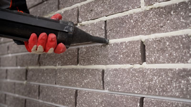 Brick Tuckpointing in Spring